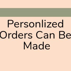 Personalized Handmade